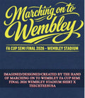 Marching on to Wembley FA Cup Semi Final 2026 Wembley Stadium shirt