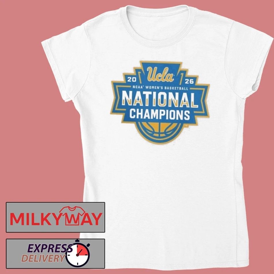 UCLA Bruins Women’s Basketball 2026 NCAA National Champions Fast Lock shirt