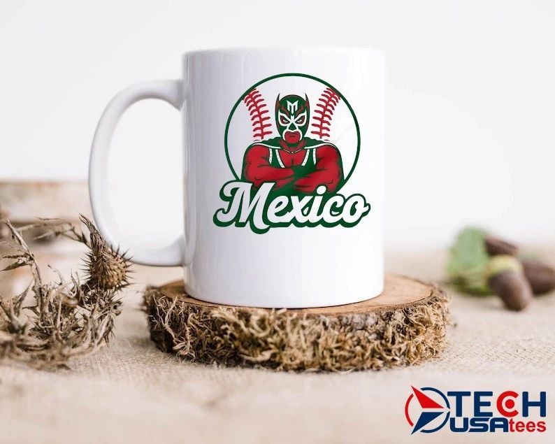 Mexico Luchador Baseball shirt