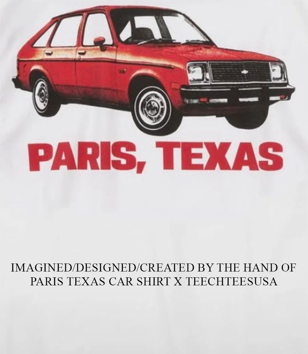 Paris Texas car shirt