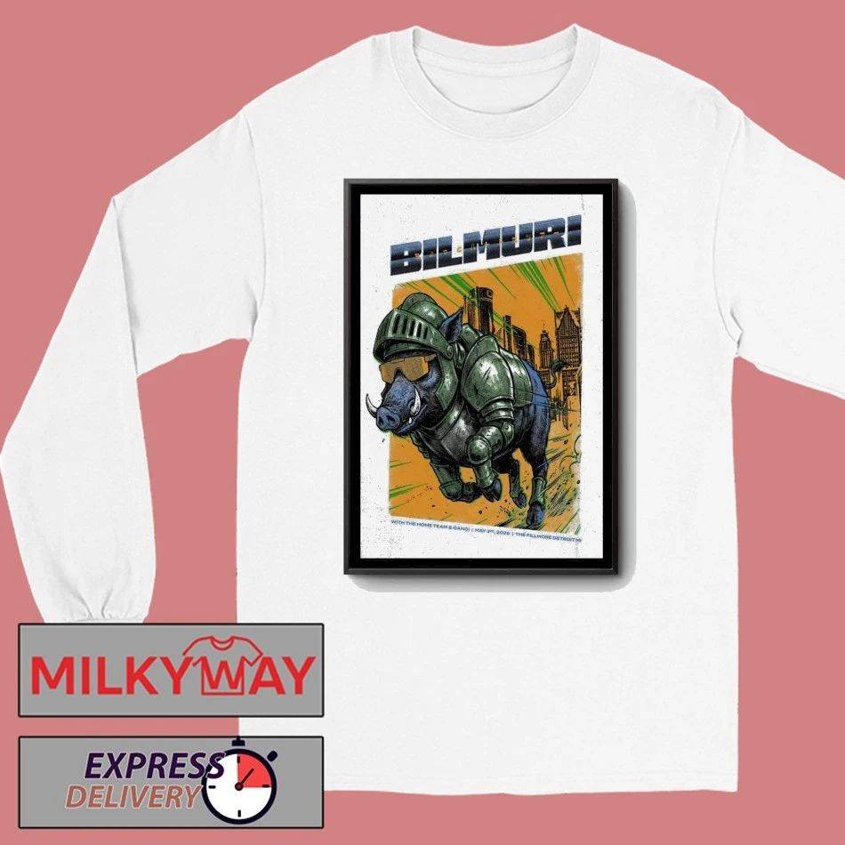POSTER May 3 2026 Bilmuri The Fillmore Detroit Limited shirt