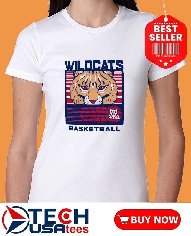 Arizona Wildcats Basketball Staredown mascot shirt