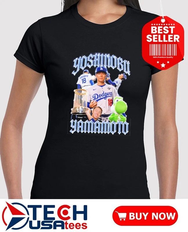 Los Angeles Dodgers Pitcher Yoshinobu Yamamoto graphic shirt