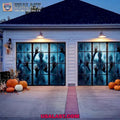 Window Watcher Halloween Garage Door Banner
