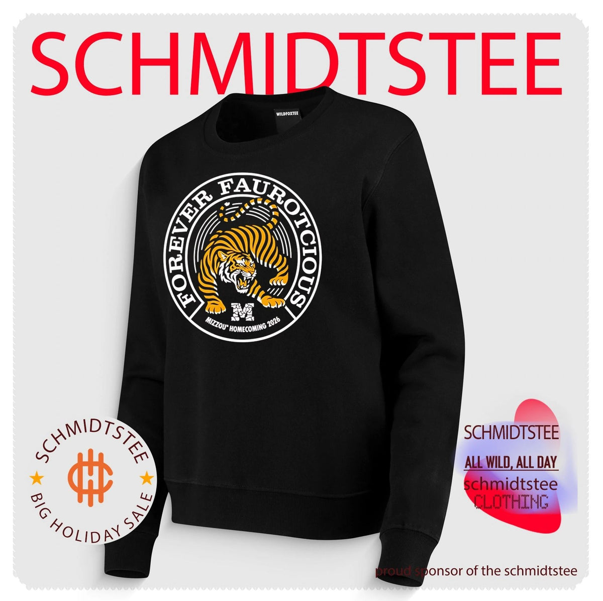Missouri Tigers Homecoming 2026 Forever Ferocious mascot shirt