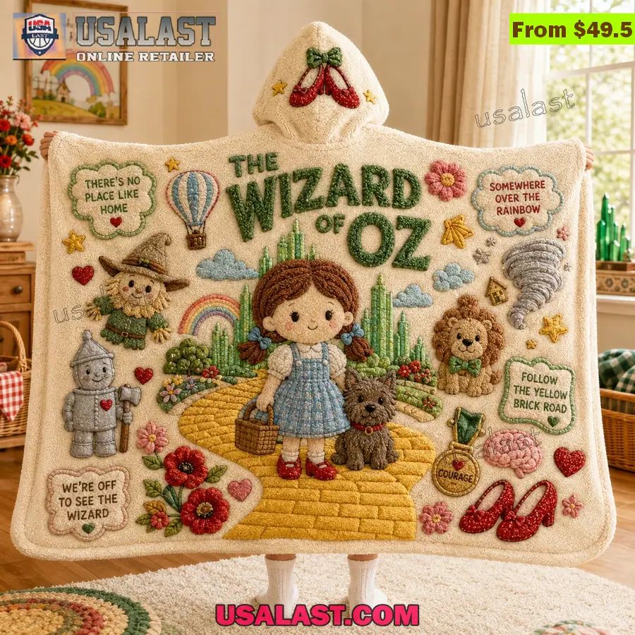 The Wizard of Oz Limited Edition Hooded Blanket