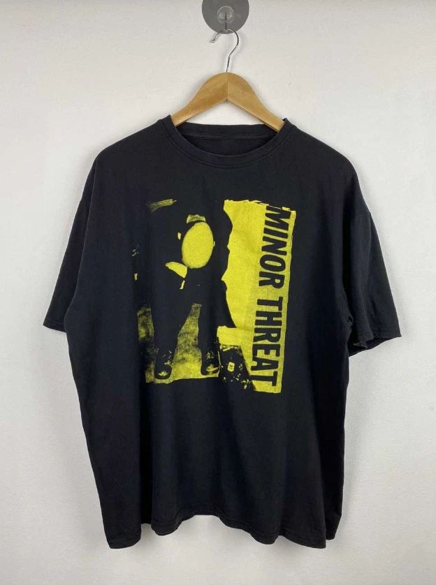 Tees Vintage Minor Threat Band Unisex T-Shirt All Size GS681