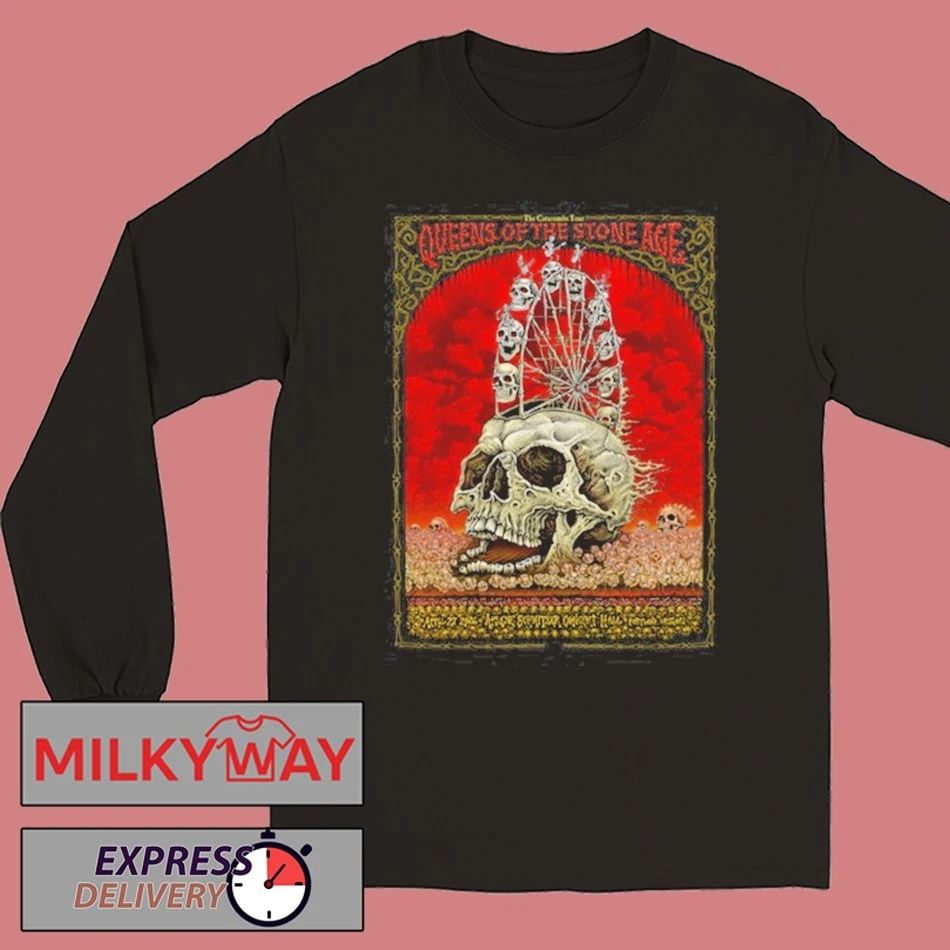 QOTSA Portland, Arlene Schnitzer Concert Hall, Apr 27, 2026 Event shirt