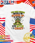 Turtle the only person I’m really scared of is myself that bitch is crazy shirt