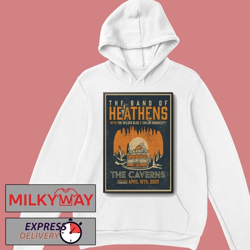 The Band Of Heathens In Grundy County TN On Apr 18 2026 Poster shirt