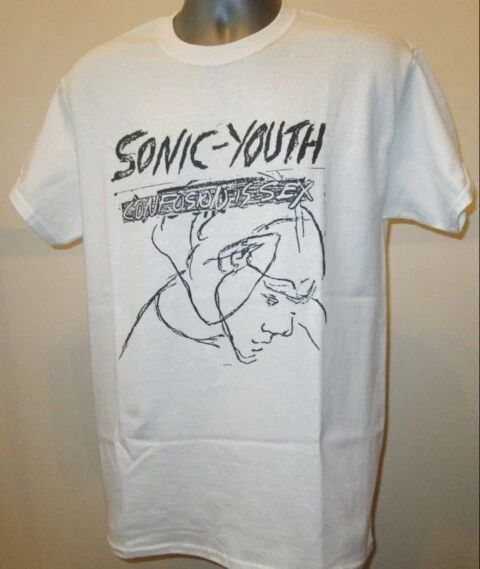 Sonic Youth T Shirt Confusion Is Sex Music Noise Rock No Wave Goo Dirty New W522