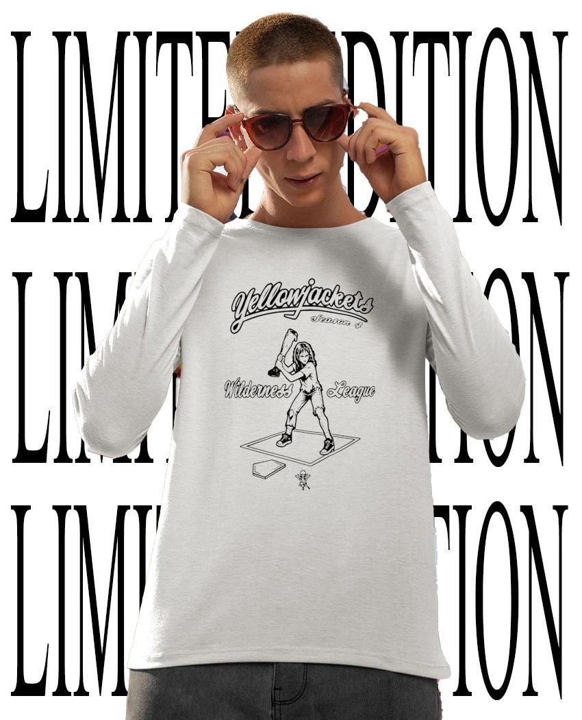 Yellowjackets Season 4 Wilderness League girl holding bat baseball t-shirt