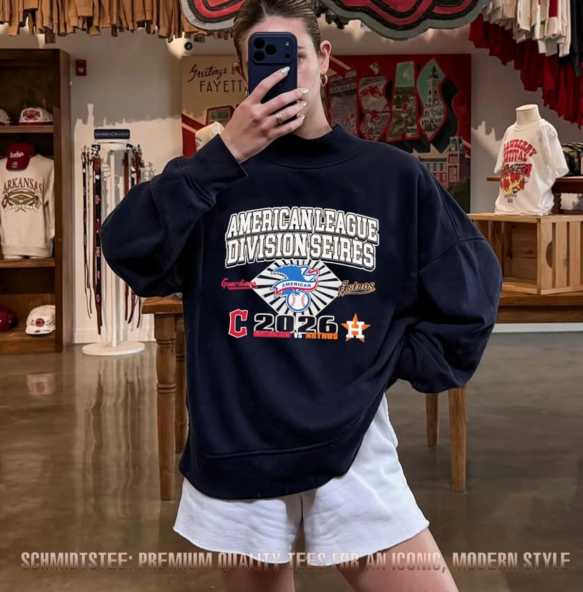 Cleveland Guardians vs. Houston Astros 2026 American League Division Series Head To Head shirt