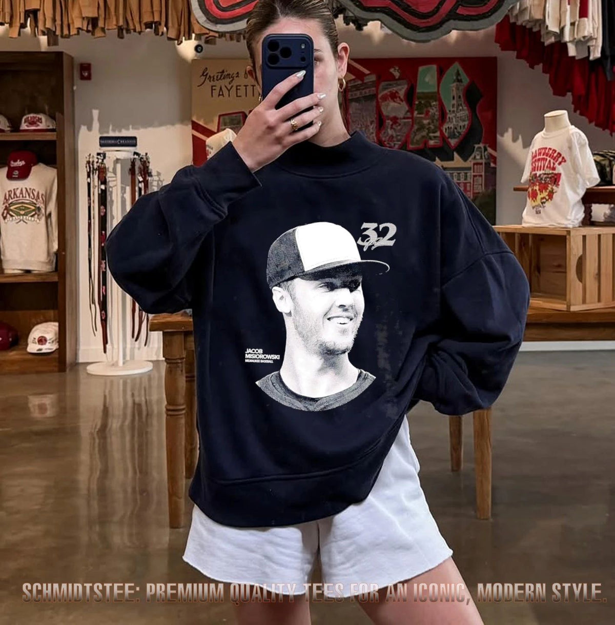 Jacob Misiorowski Milwaukee Brewers Lineage Series signature shirt