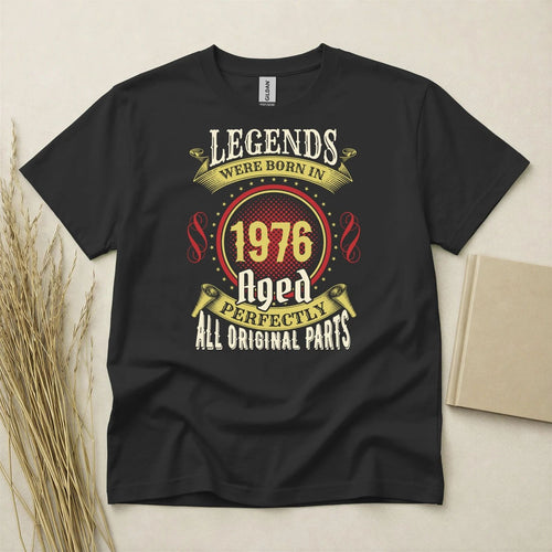 50th Birthday Shirt Born In 1976 50 Years Old Gifts Legend TShirt Fifty Bday Tee