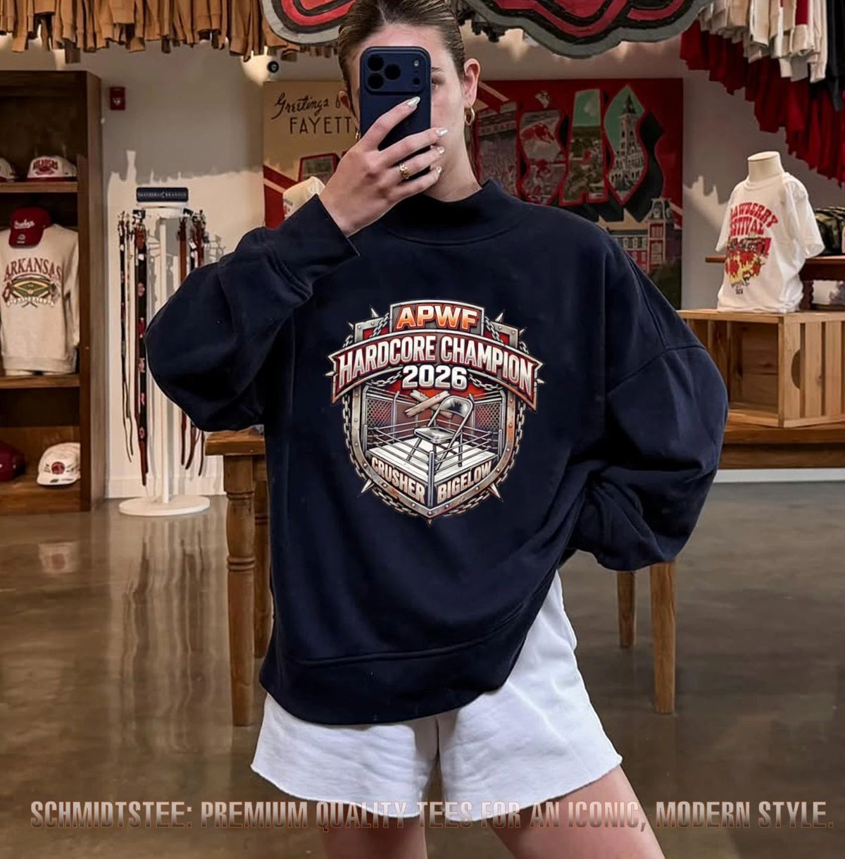 Bill The Crusher Bigelow 2026 Hardcore Champ shirt