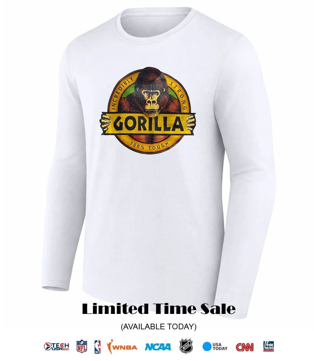 Gorilla Northwest Arkansas Naturals Baseball incredibly strong 100 percent tough shirt