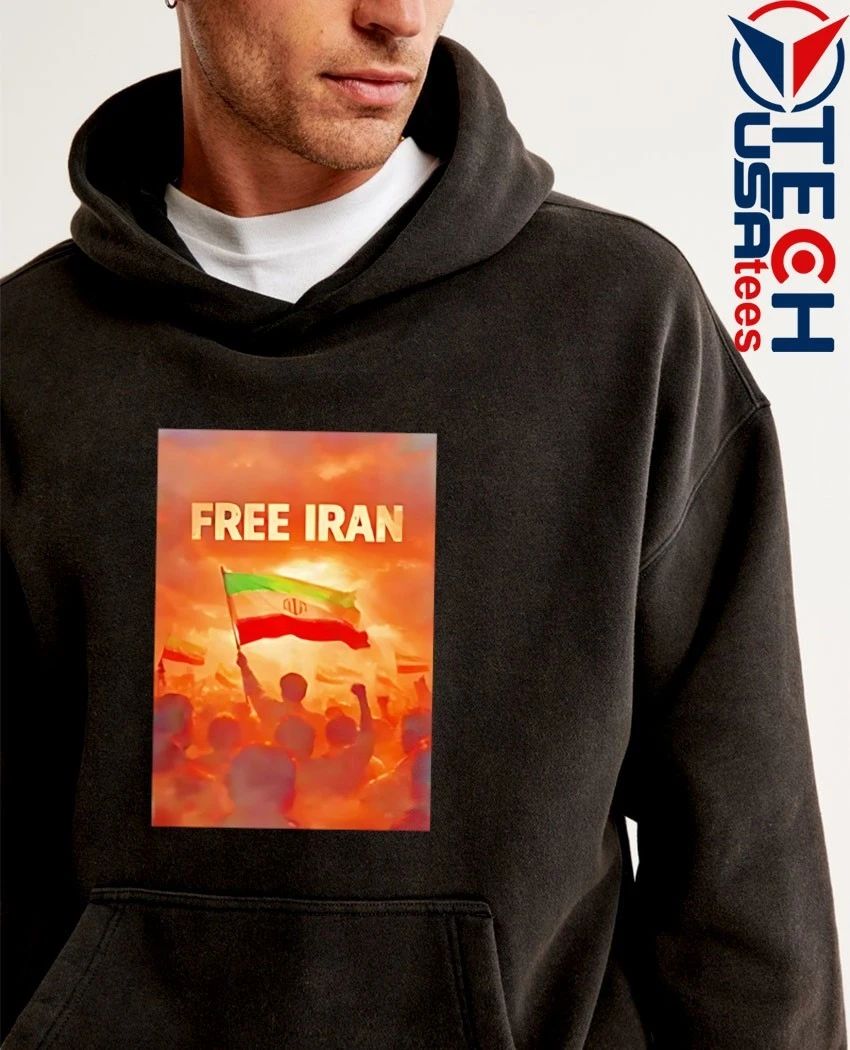 Free Iran graphic shirt