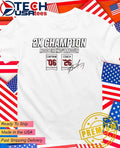 Rod Brind’Amour 2X Champion Carolina Hurricanes Hockey signature shirt