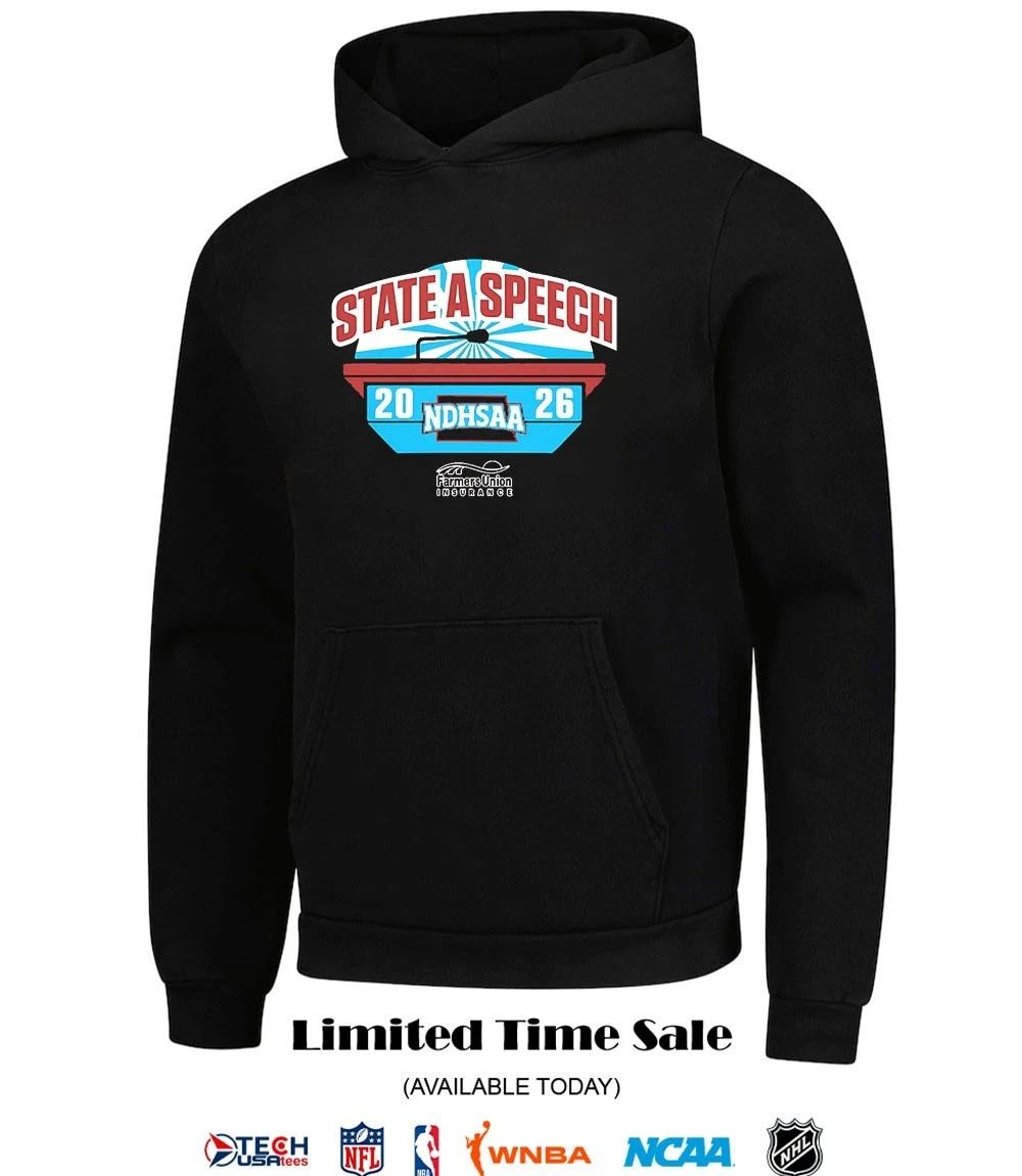 2026 NDHSAA Class A Speech State Tournament shirt