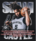 SLAM Stephon Castle San Antonio Spurs shirt