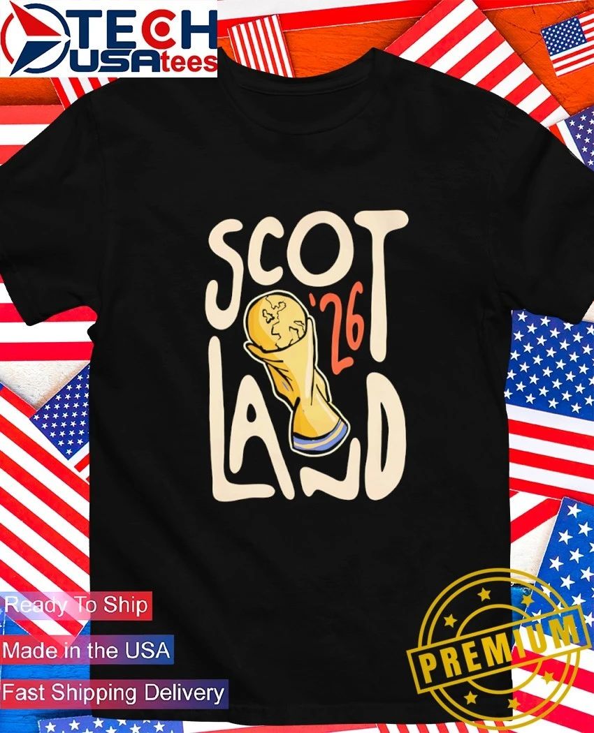 Scotland National Football Team 2026 World Cup Trophy shirt