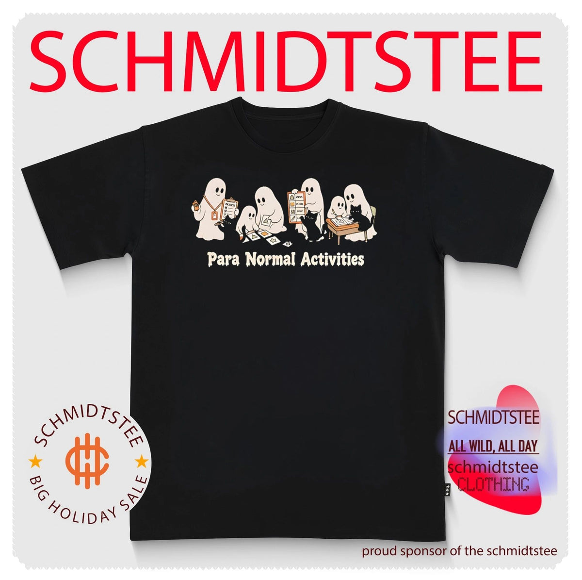 Para Normal Activities Black Cat Day Halloween 2026 Shirt