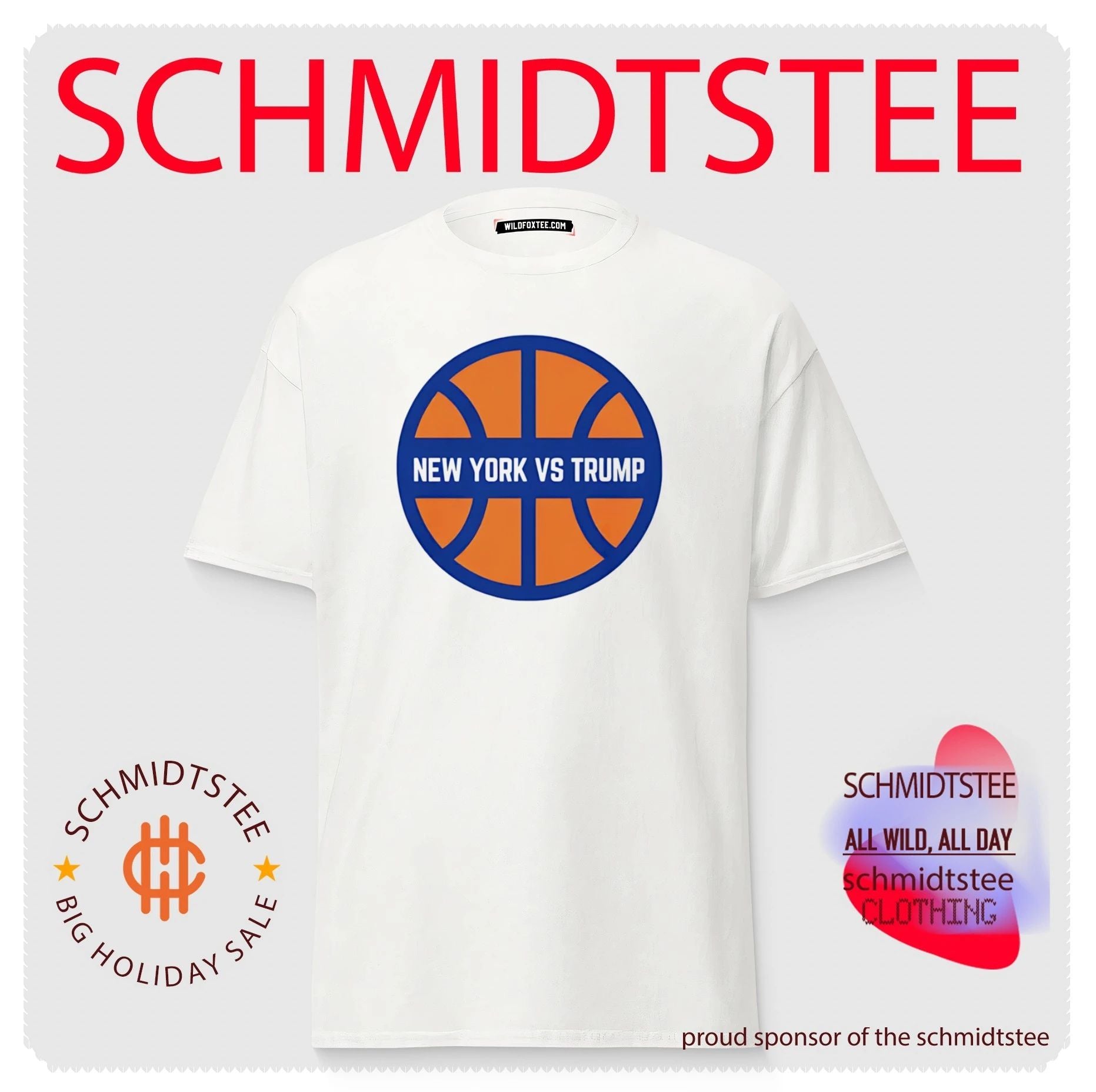 NEW YORK vs TRUMP Basketball shirt