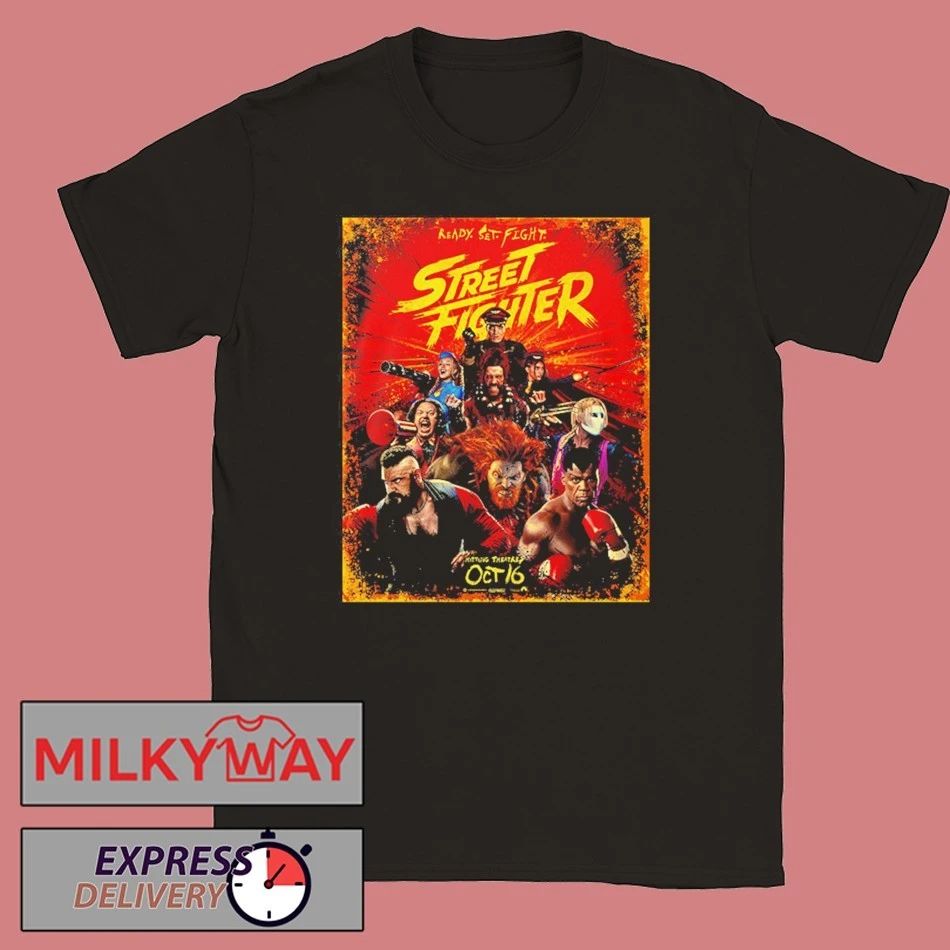 New Poster For Street Fighter Movie 2026 In Theaters On October 16 2026 shirt