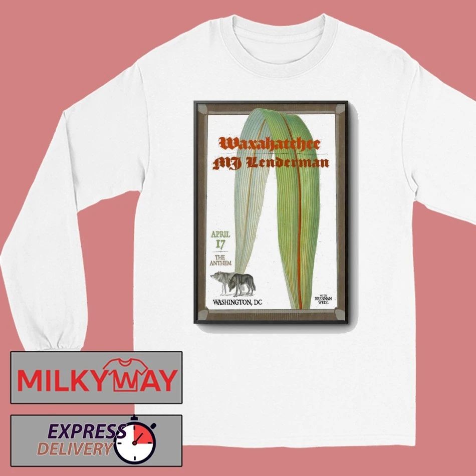 Waxahatchee & MJ Lenderman Washington DC On Apr 17 2026 Tour Poster shirt