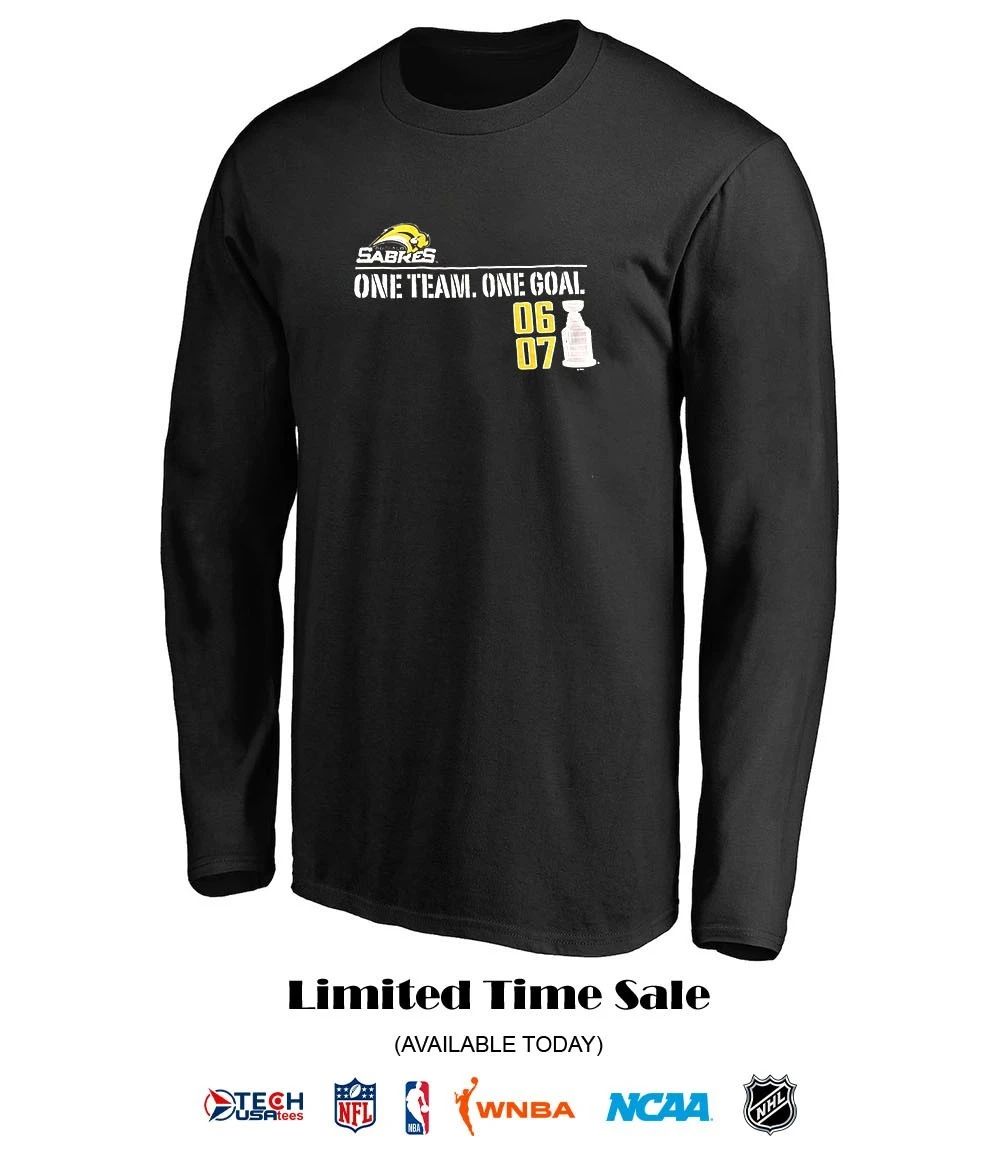Buffalo Sabres One Team One Goal 2006-2007 NHL Season shirt