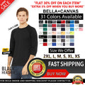 Bella + Canvas Unisex 3/4-Sleeve Baseball T-Shirt 3200 Top T Shirt XS-2XL Tee