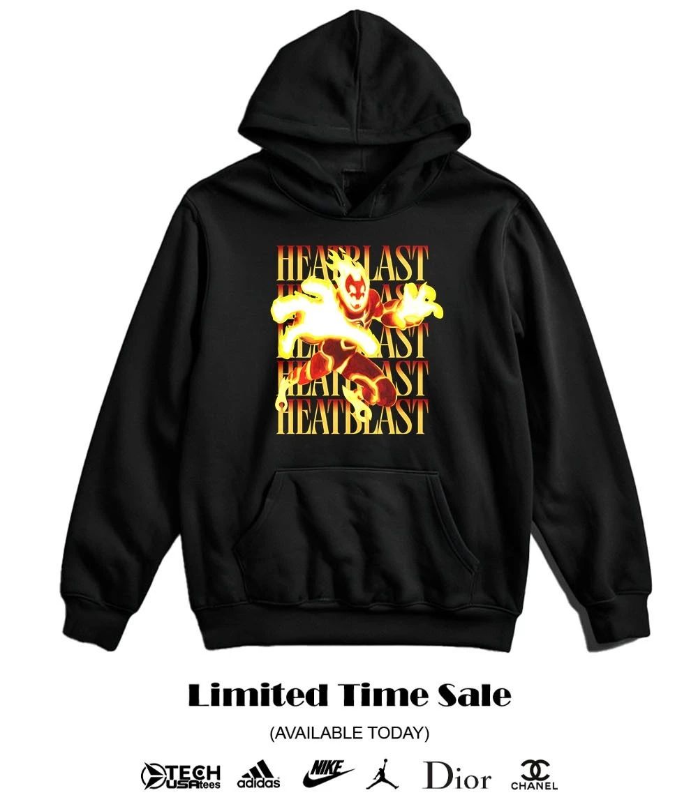 Heatblast Ben 10 repeat shirt