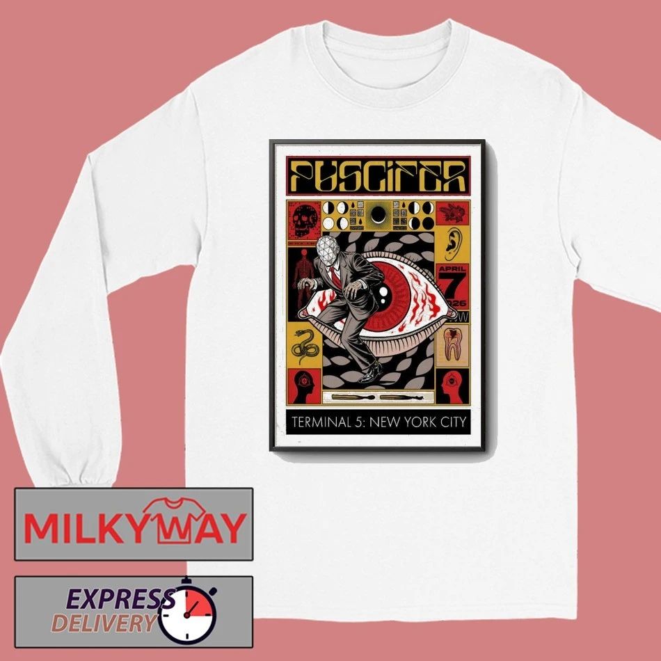 Puscifer Terminal 5 In NYC Apr 7 2026 Poster shirt