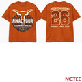 NKCtees Burnt Orange Glory – Final Four 2026 NCAA women’s basketball Texas Longhorns shirt