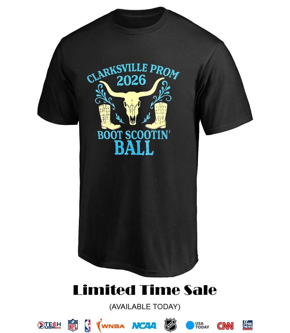 Clarksville Prom Boot Scootin’ Ball 2026 shirt