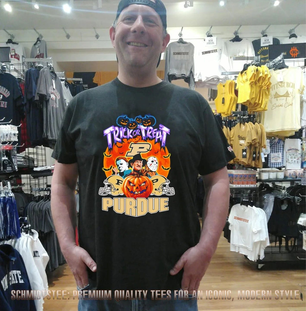 Purdue Boilermakers x Horror Characters Trick Or Treat Halloween 2026 shirt