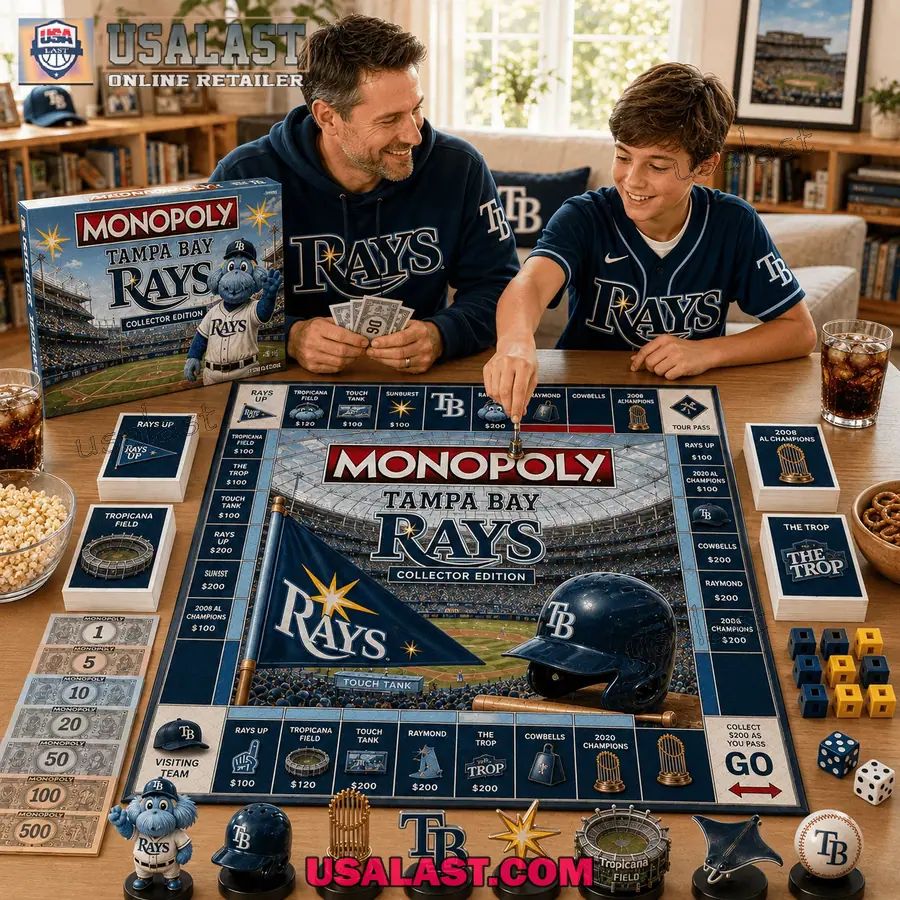 Tampa Bay Rays Collector Edition Monopoly Board Game 2026