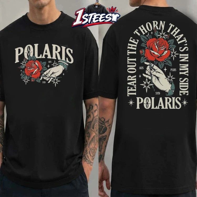 Polaris Tear Out The Thorn That’s In My Side Flower Hands T-shirts