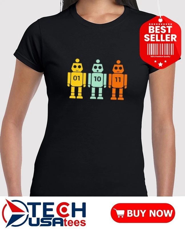01 10 11 robot shirt by breakingt