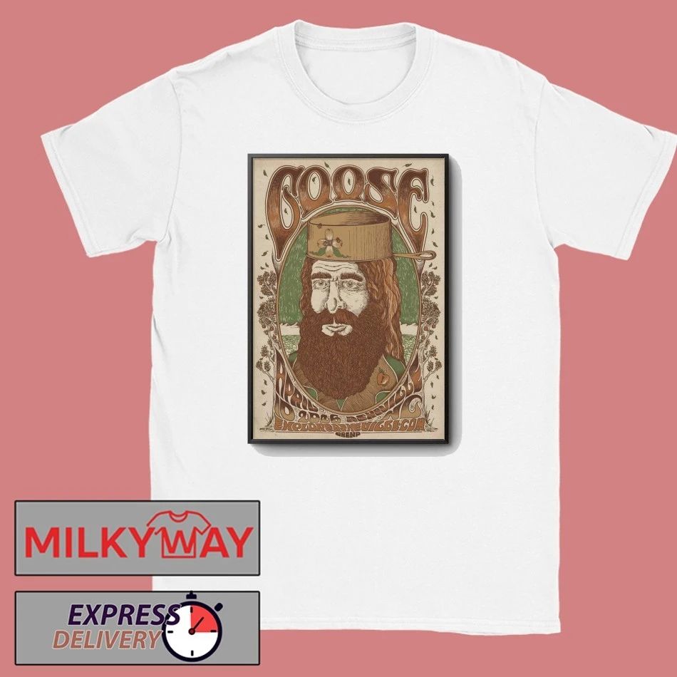 Goose Apr 10 2026 ExploreAsheville.com Arena In Asheville NC Poster shirt