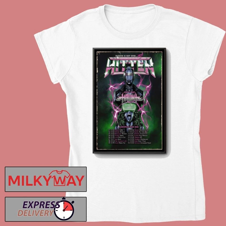 HITTEN European 2026 Shows Poster shirt