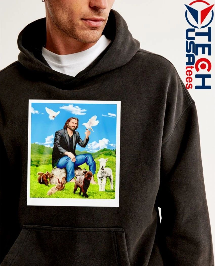 Keanu Reeves and Animal Steppe shirt