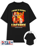 I refuse to tolerate lactose it makes my tummy hurt cat shirt