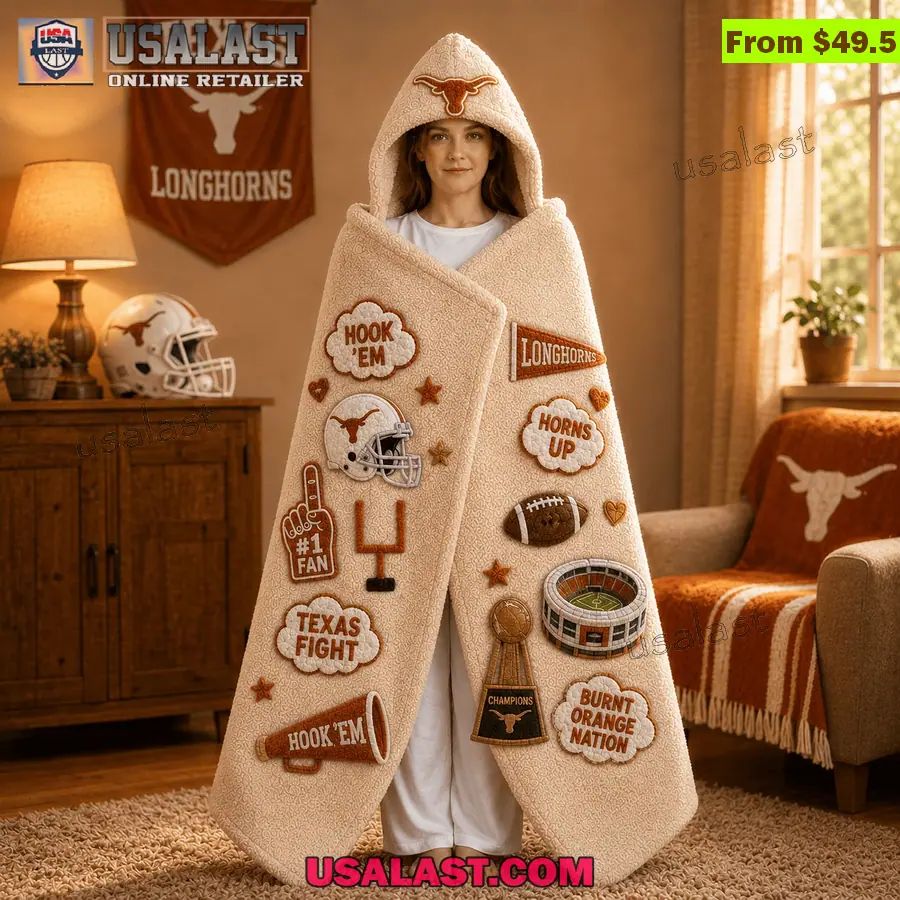 Texas Longhorns Limited Edition Hooded Blanket