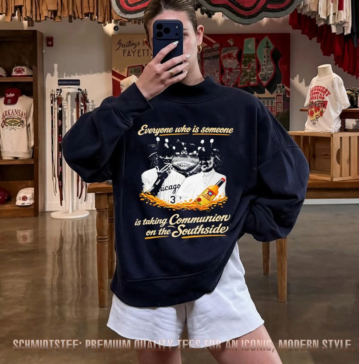Chicago White Sox everyone who is someone is taking communion on the southside shirt