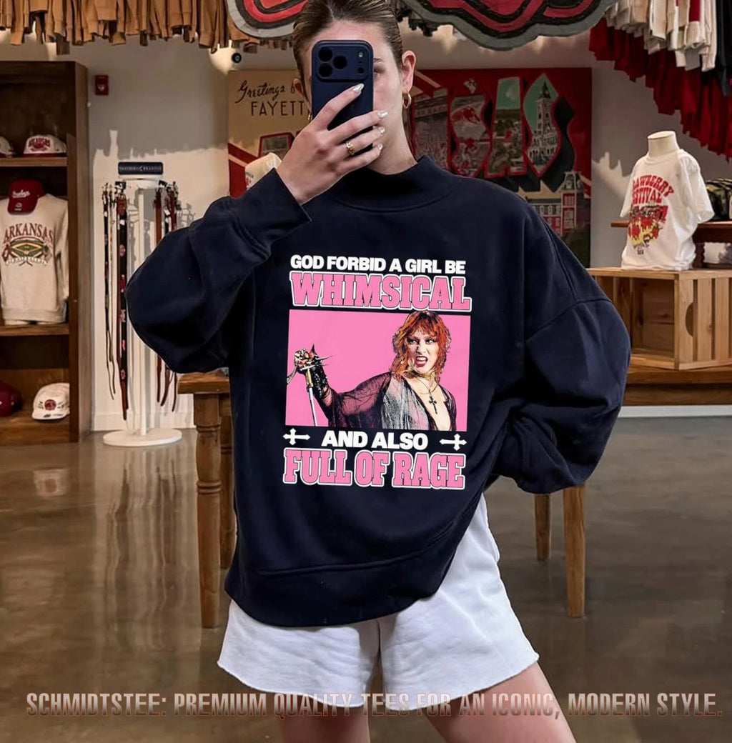 God Forbid A Girl Be Whimsical And Also Full Of Rage Chappell Roa shirt