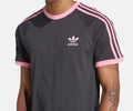 NEW MENS ADIDAS ORIGINALS 3-STRIPES CALIFORNIA TREFOIL SHIRT ~ LARGE  #KA56 PINK