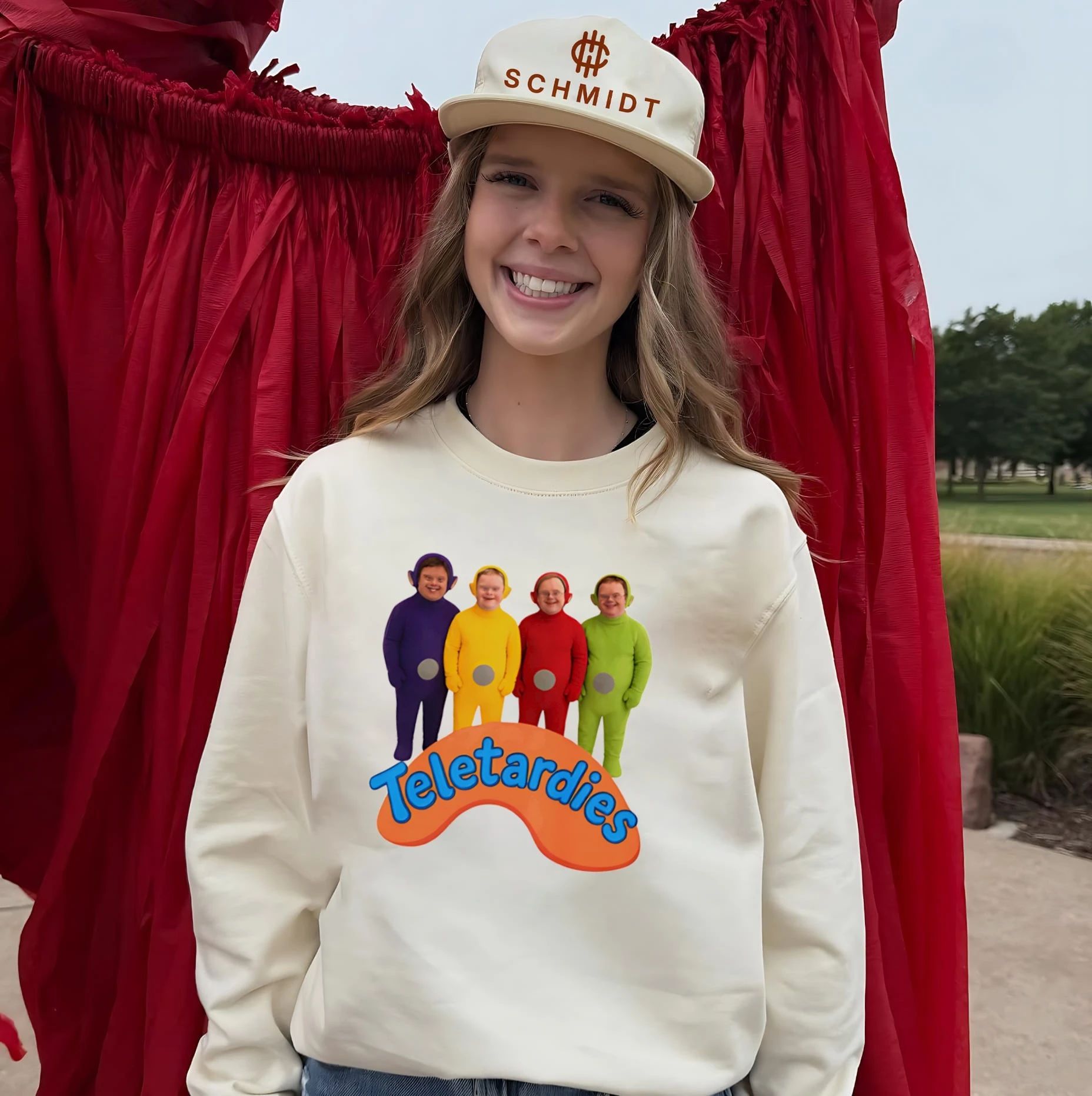 Teletardies Down Syndrome cartoon shirt