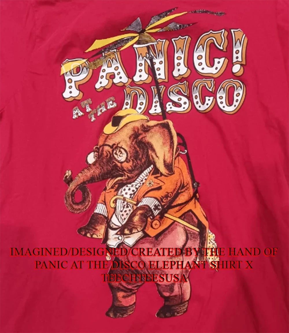 Panic at the Disco Elephant shirt